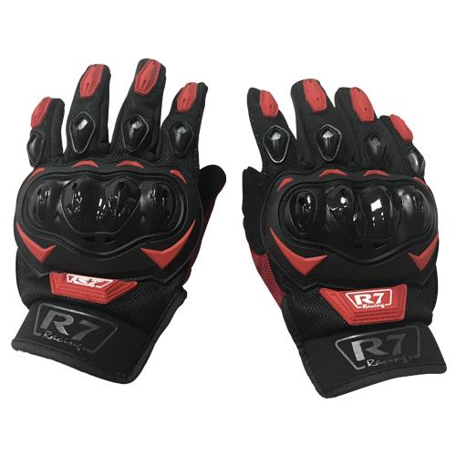 GUANTES VEL R7 RACING ROJO R7-2 TOUCH