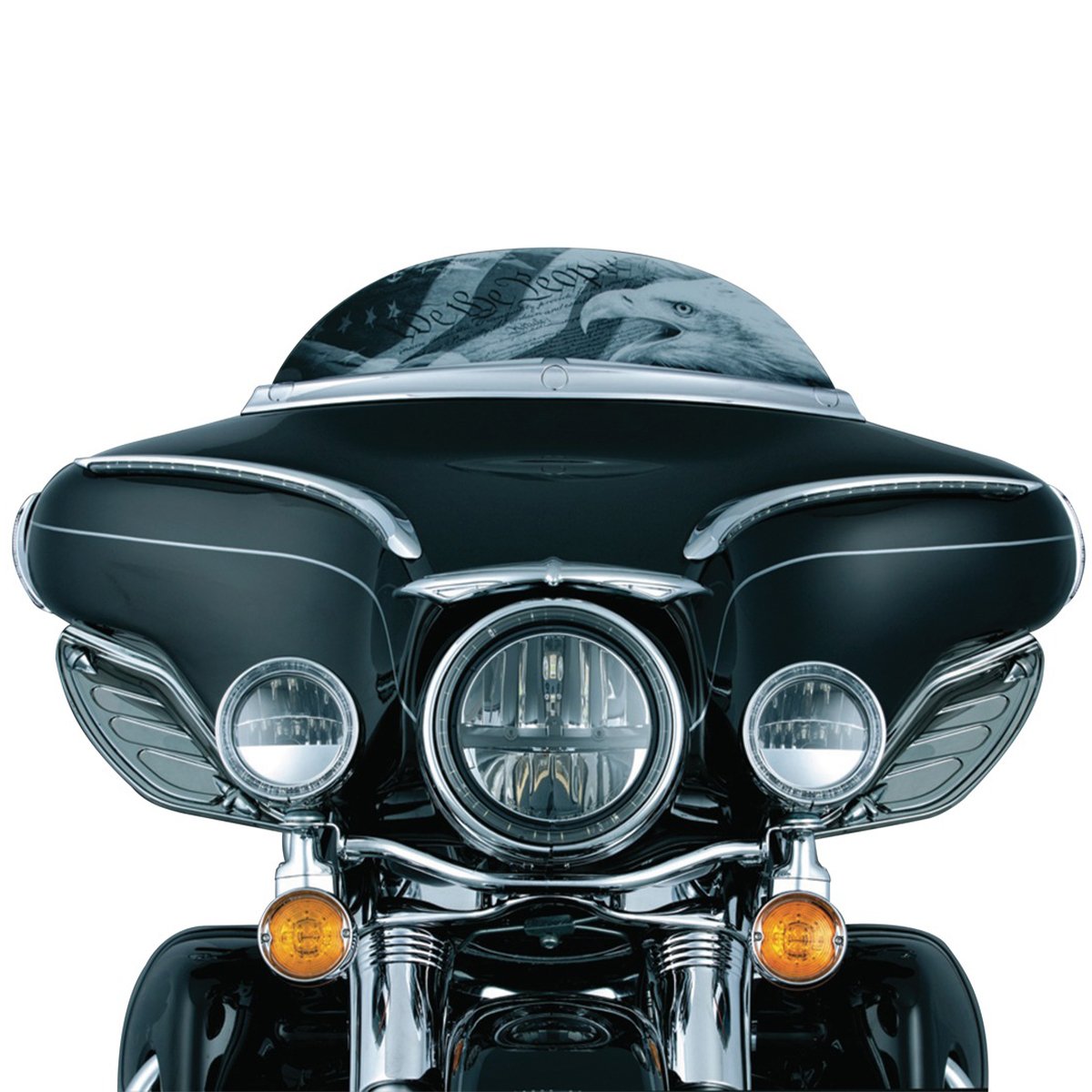 Kuryakyn L.E.D. Anillos de Halo 4-1/2" de Faros Auxiliares para Harley-Davidson ’83-’19 - CHG.MX For Riders