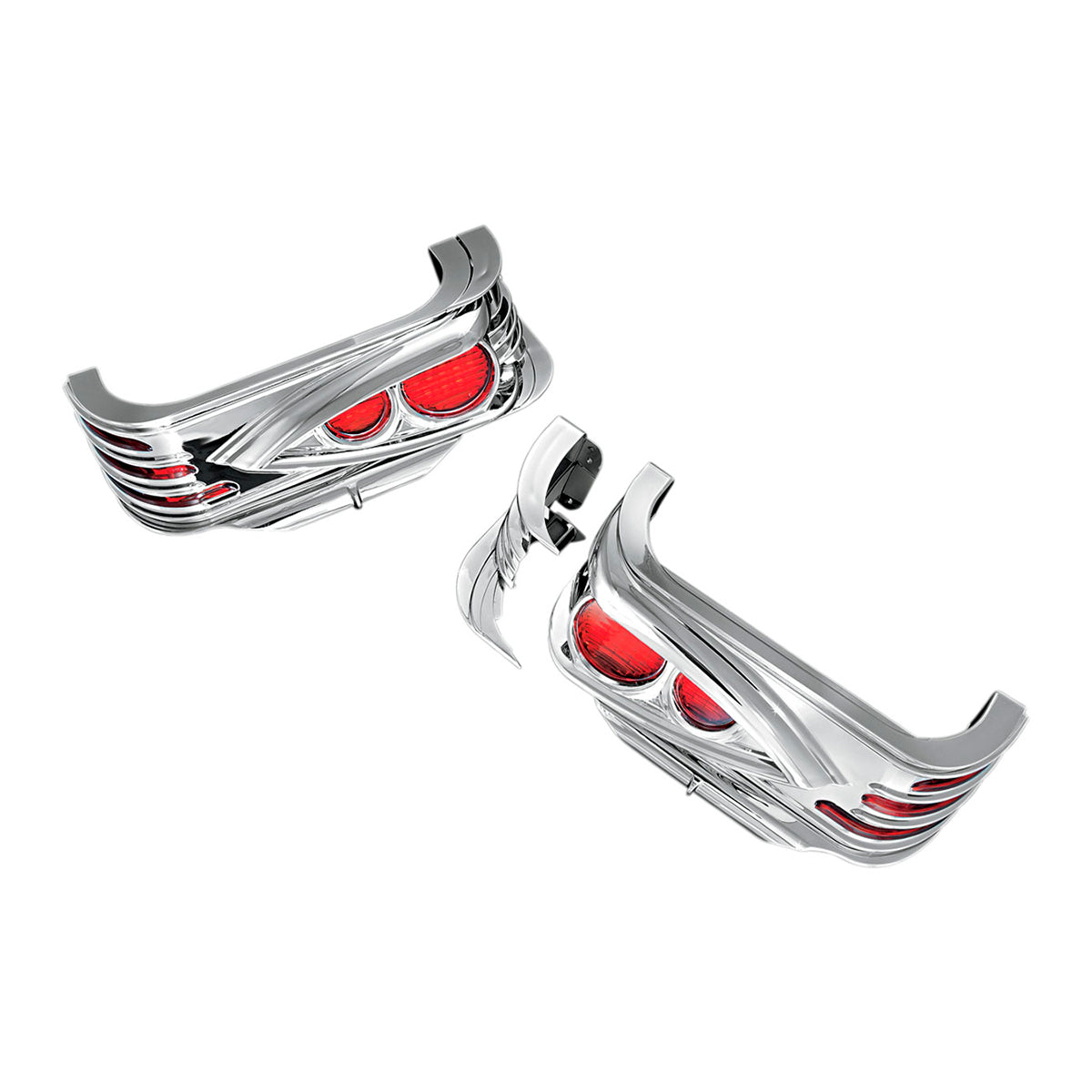 Kuryakyn Aerion Lightbars para Harley Davidson '71-'13 Electra Glide Classic & Ultra Classic - CHG.MX For Riders