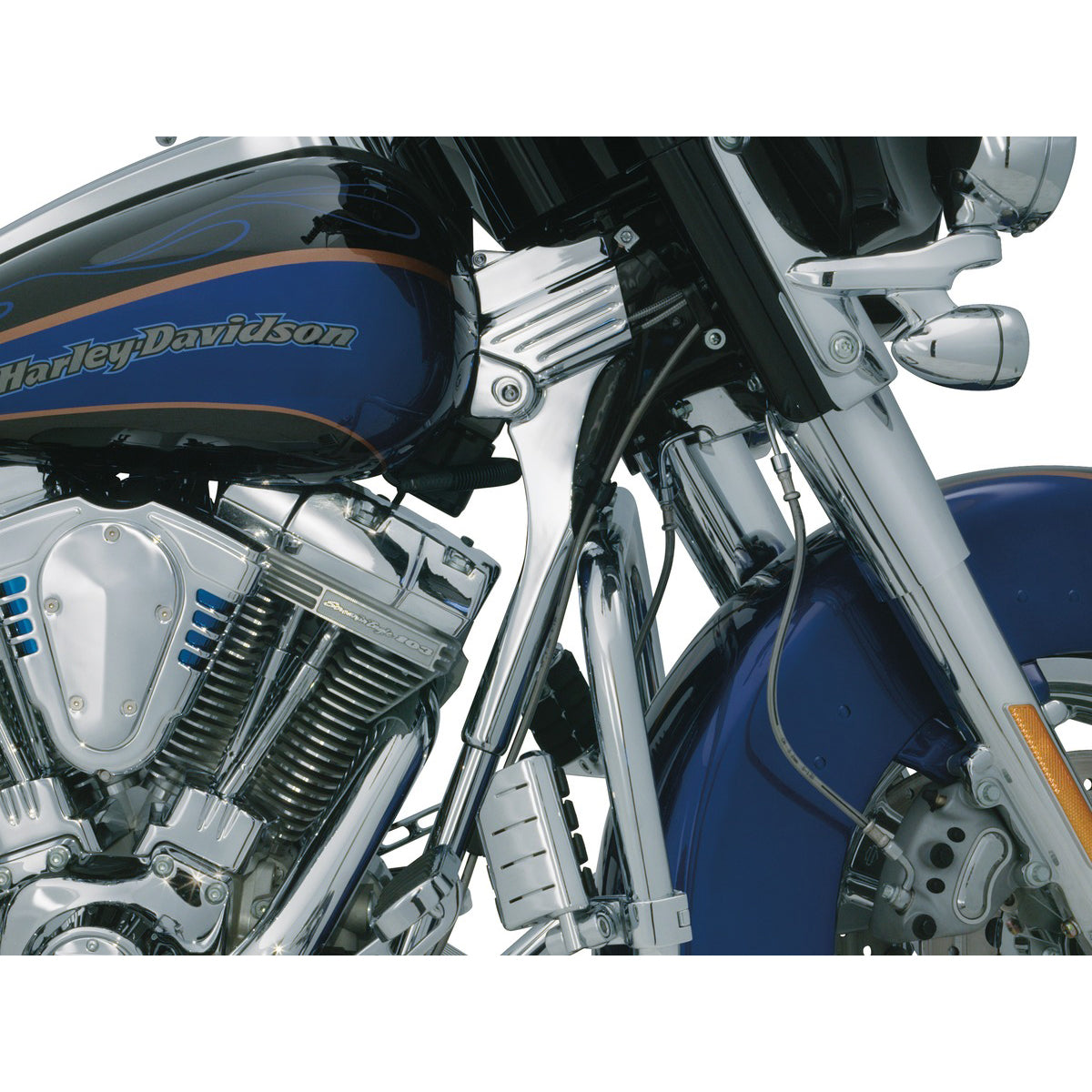 Kuryakyn Deluxe Cover Del Cuello Para '95-'05 Touring