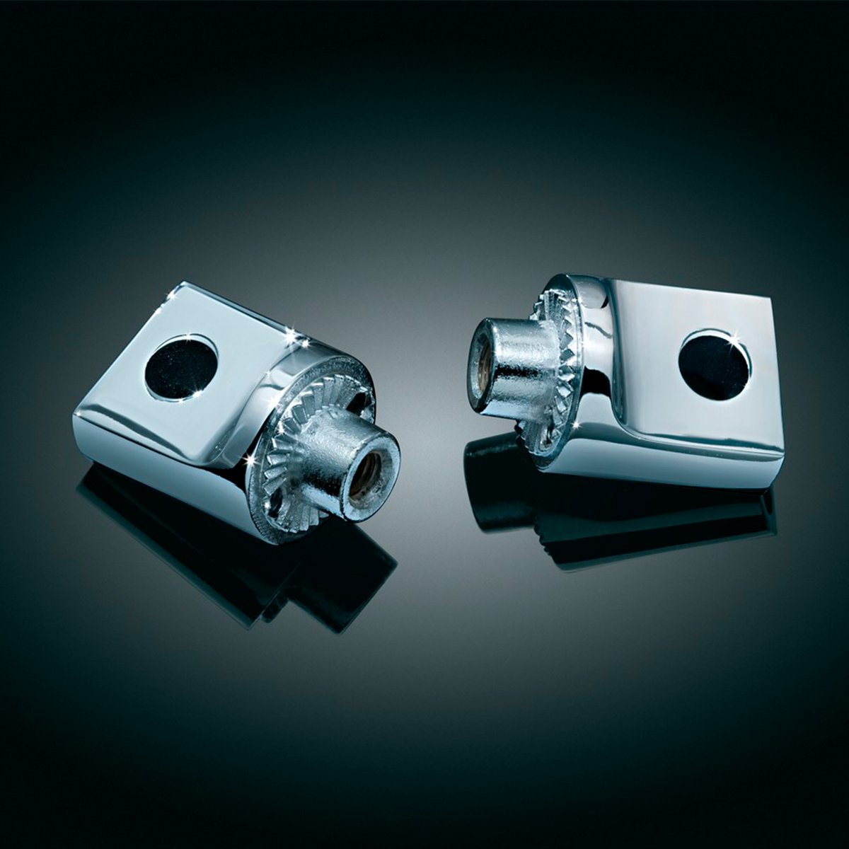 Kuryakyn Splined Adaptadores de Posapies para Harley Davidson - CHG.MX For Riders