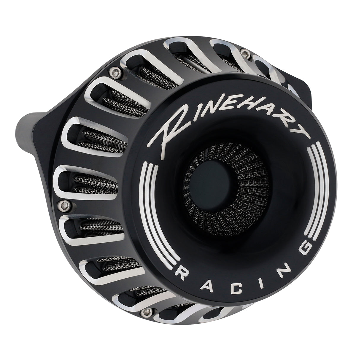 Filtro de Aire Rinehart Racing Negro Moto Series Inverted para Harley Davidson '08-'16 Twin Cam