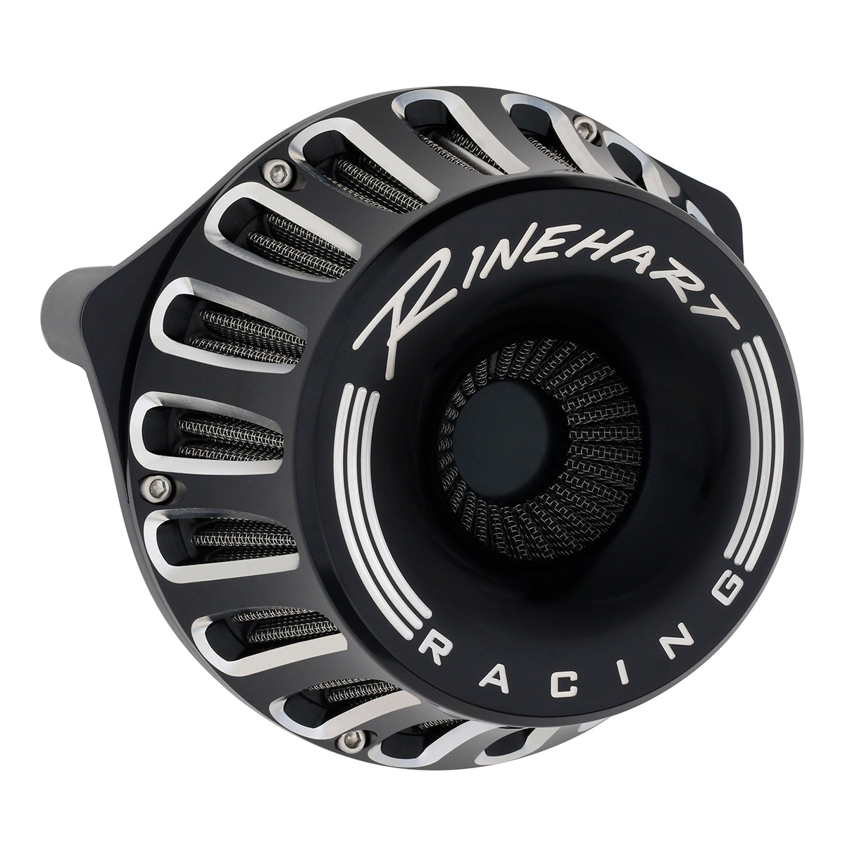 Filtro de Aire Rinehart Racing Negro Moto Series Inverted para Harley Davidson '00-'17 Twin Cam