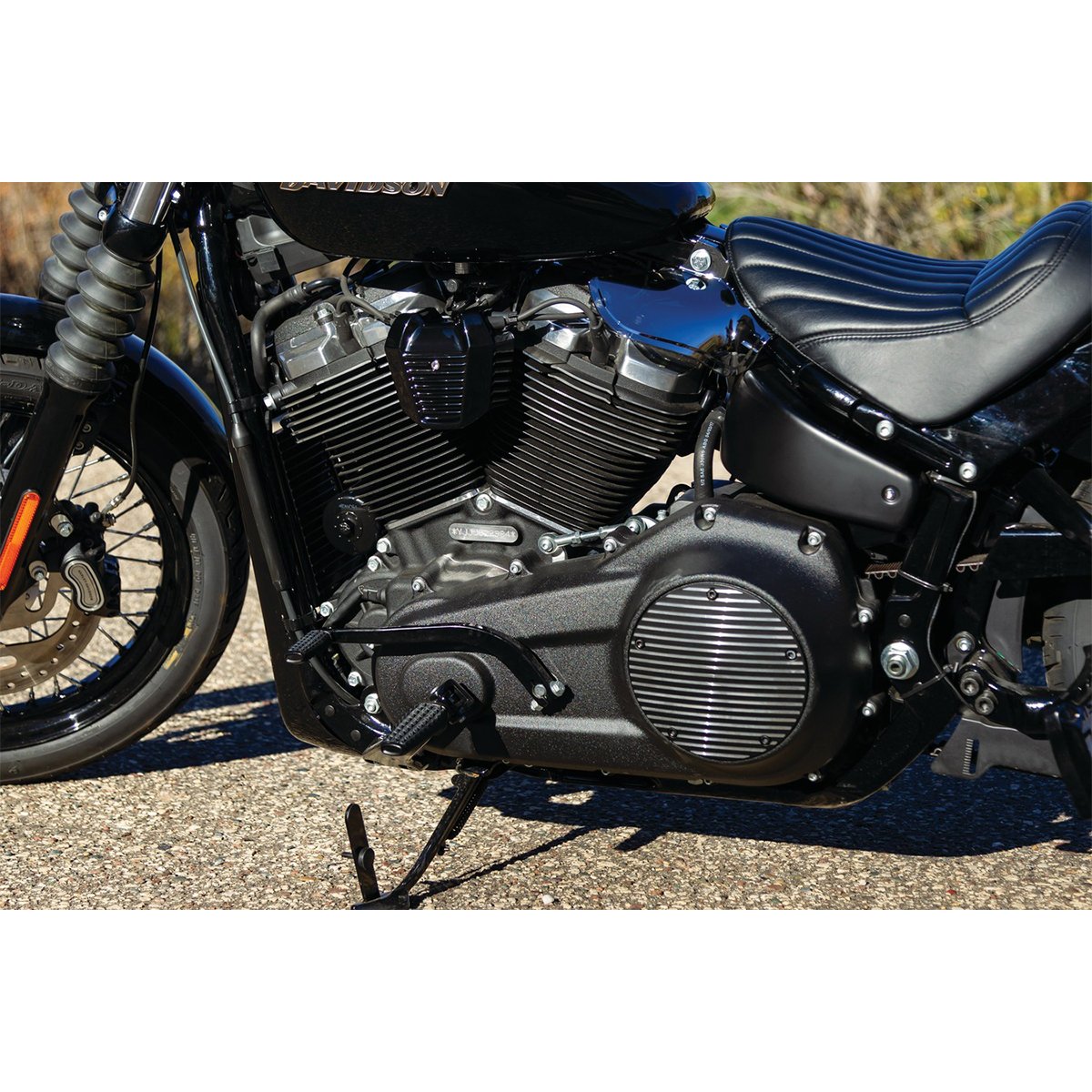 Kuryakyn Cubierta del Derby para Harley-Davidson Dyna, Softail, Touring & Trike