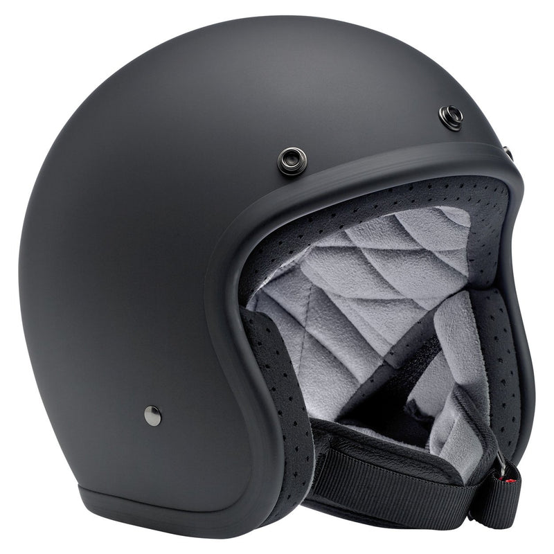 Biltwell Bonanza Helmet - Flat Black