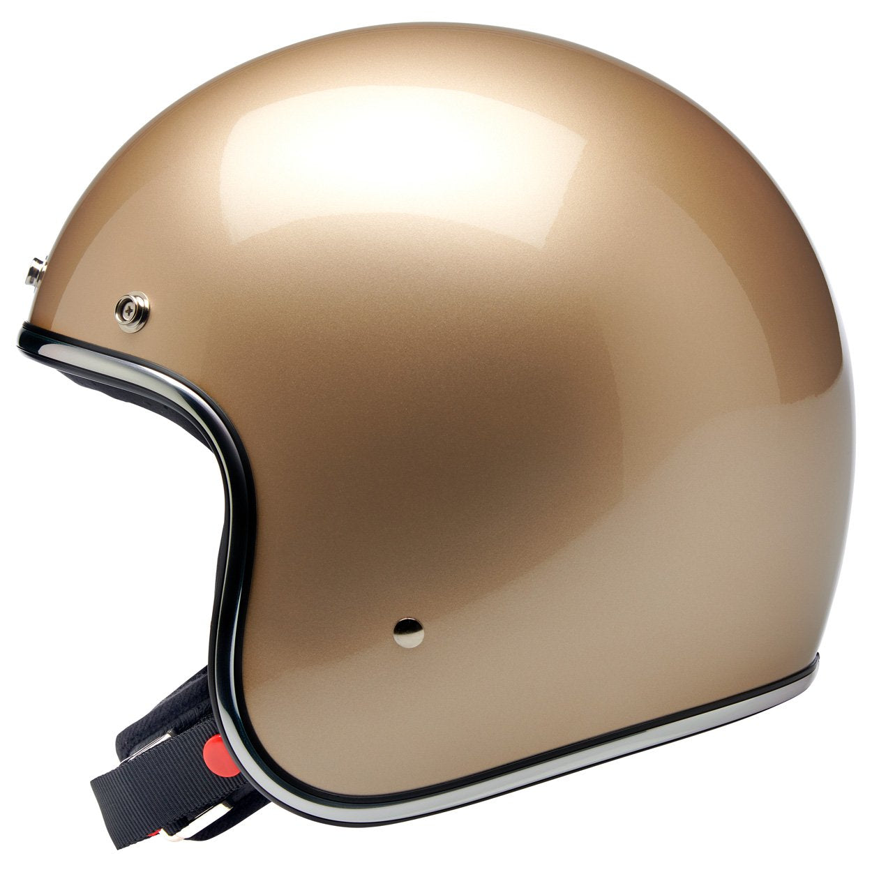 Casco Abierto Biltwell Bonanza Helmet - Metallic Champagne