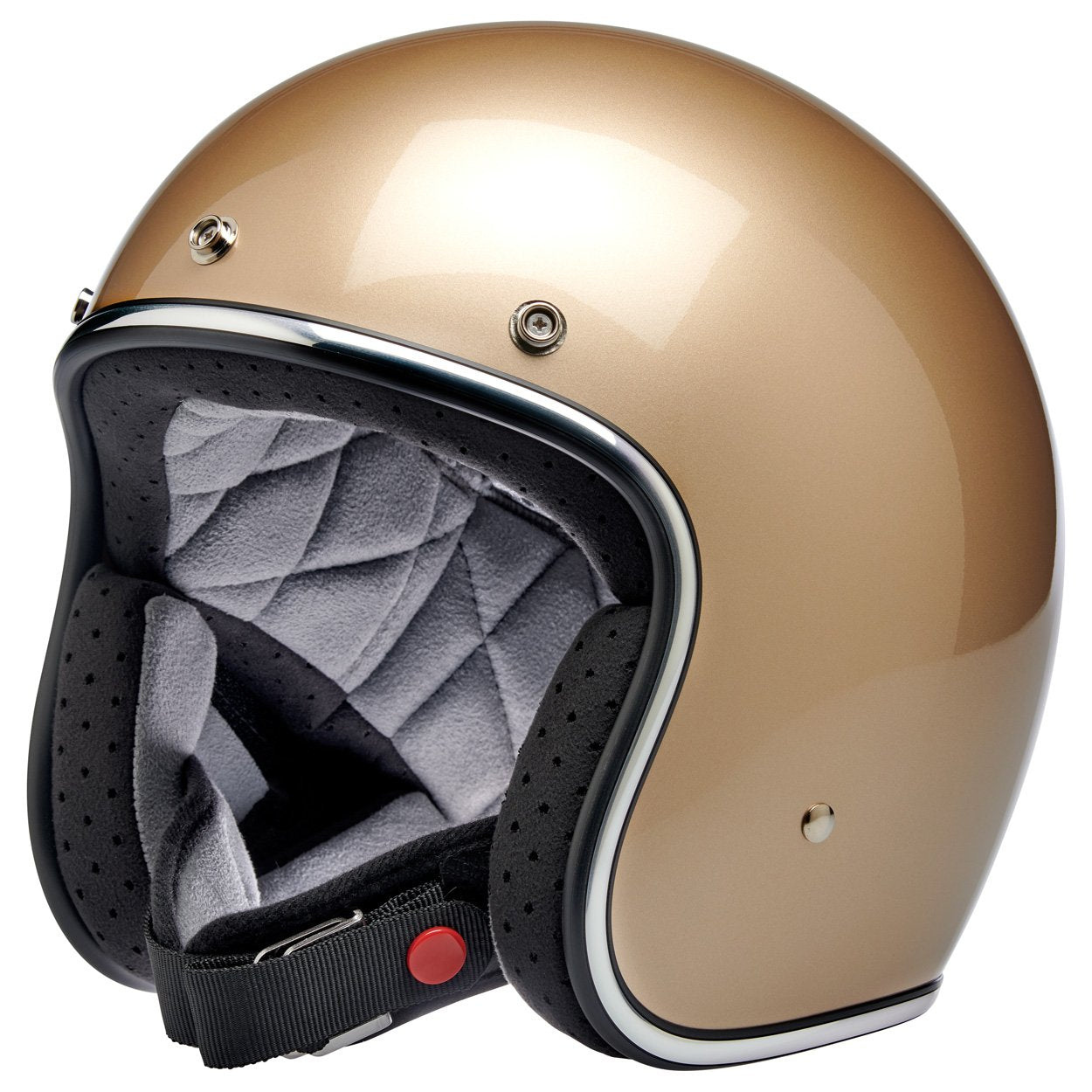 Casco Abierto Biltwell Bonanza Helmet - Metallic Champagne