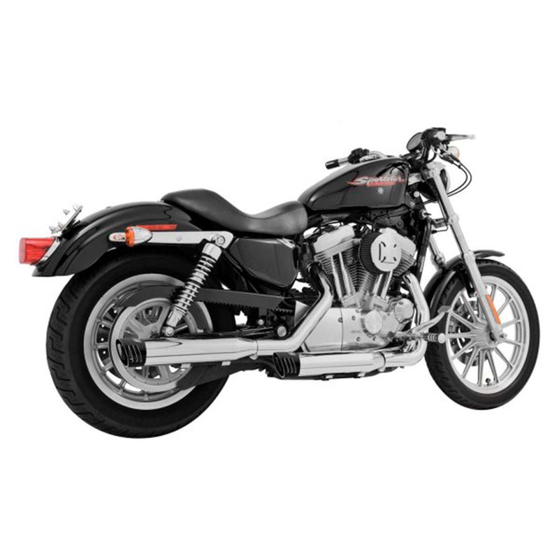 Escapes Freedom Performance 3.25" Racing Slip Ons para Motocicletas Harley Davidson '14-'21 Sportster (Colas)