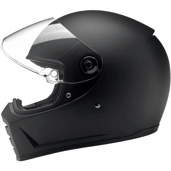 Biltwell Lane Splitter Helmet - Flat Black
