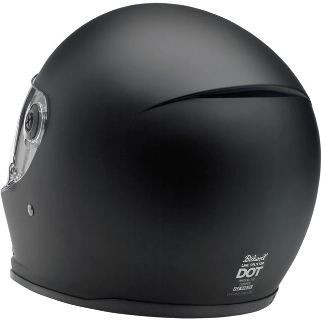 Casco Cerrado Biltwell Lane Splitter Helmet - Flat Black