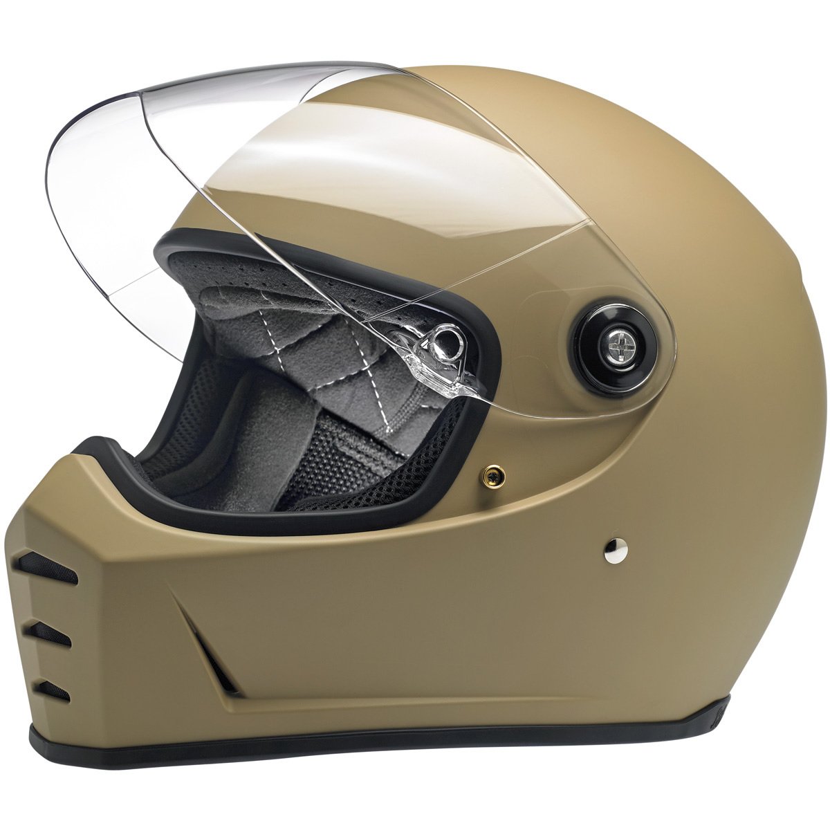 Casco Cerrado Biltwell Lane Splitter Helmet - Flat Coyote Tan