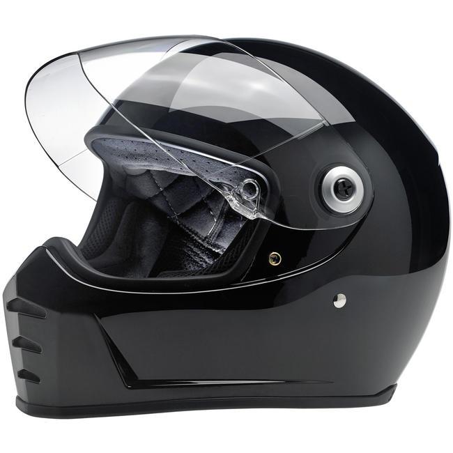 Casco Cerrado Biltwell Lane Splitter Helmet - Gloss Black