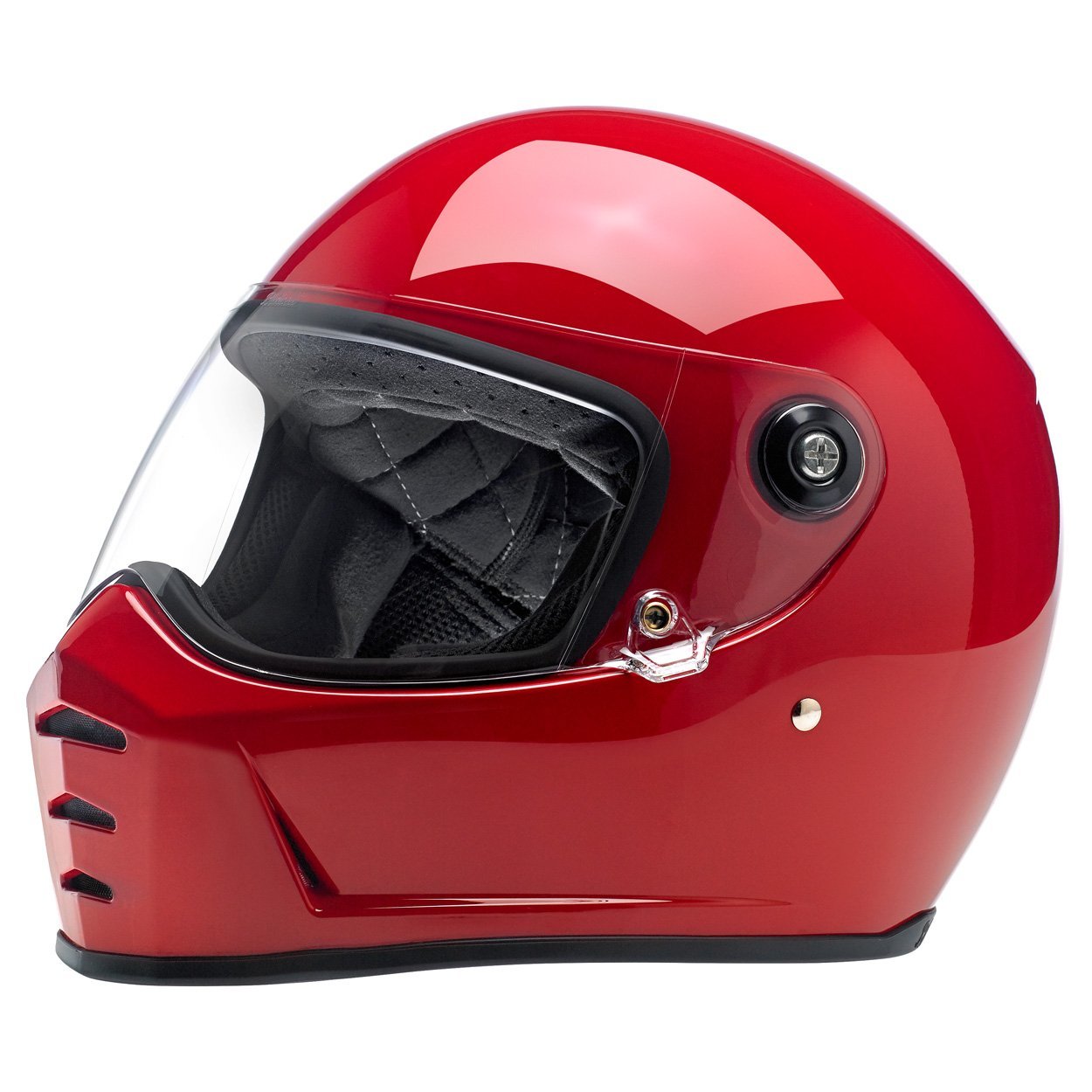 Casco Cerrado Biltwell Lane Splitter Helmet - Gloss Blood Red