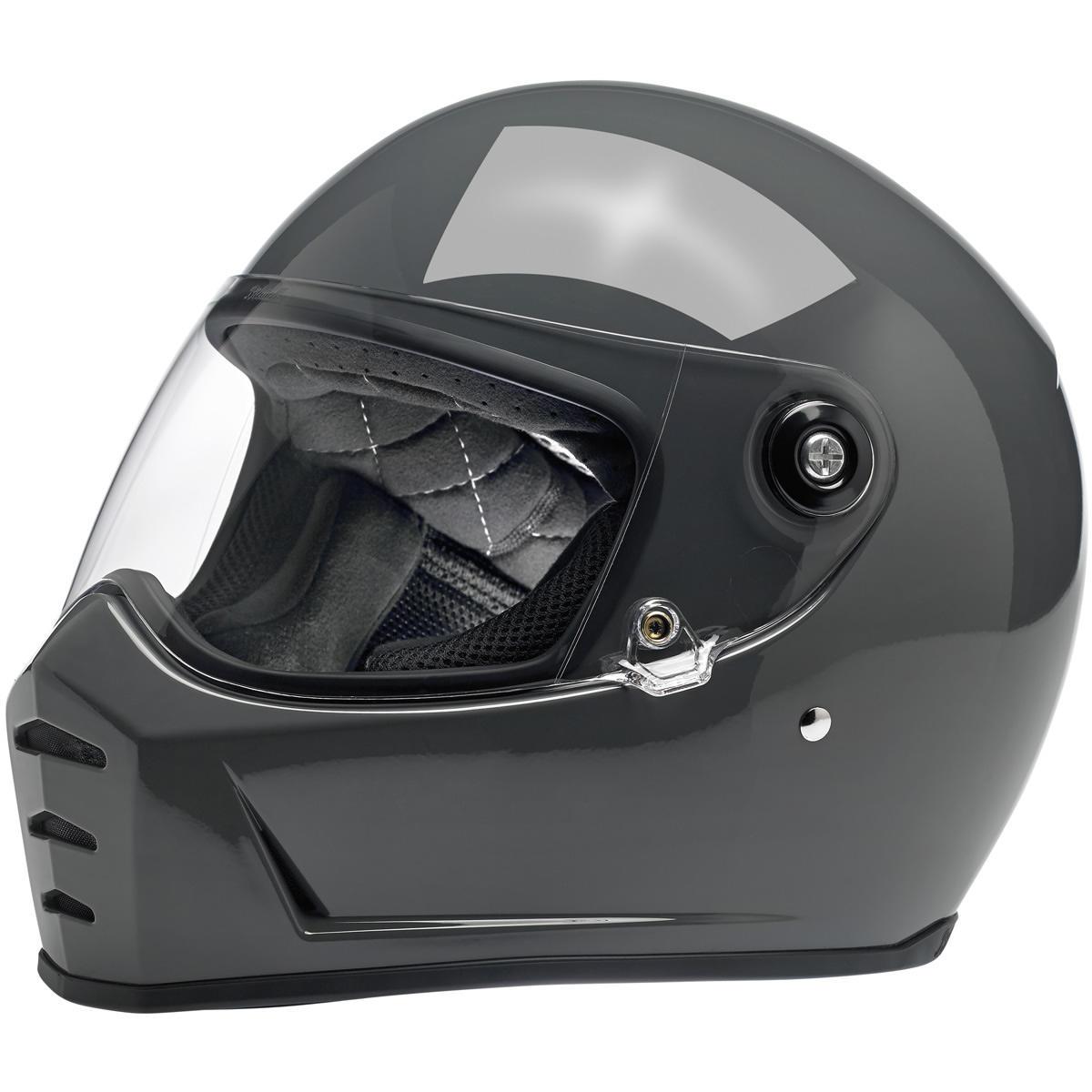 Casco Cerrado Biltwell Lane Splitter Helmet - Gloss Storm Grey