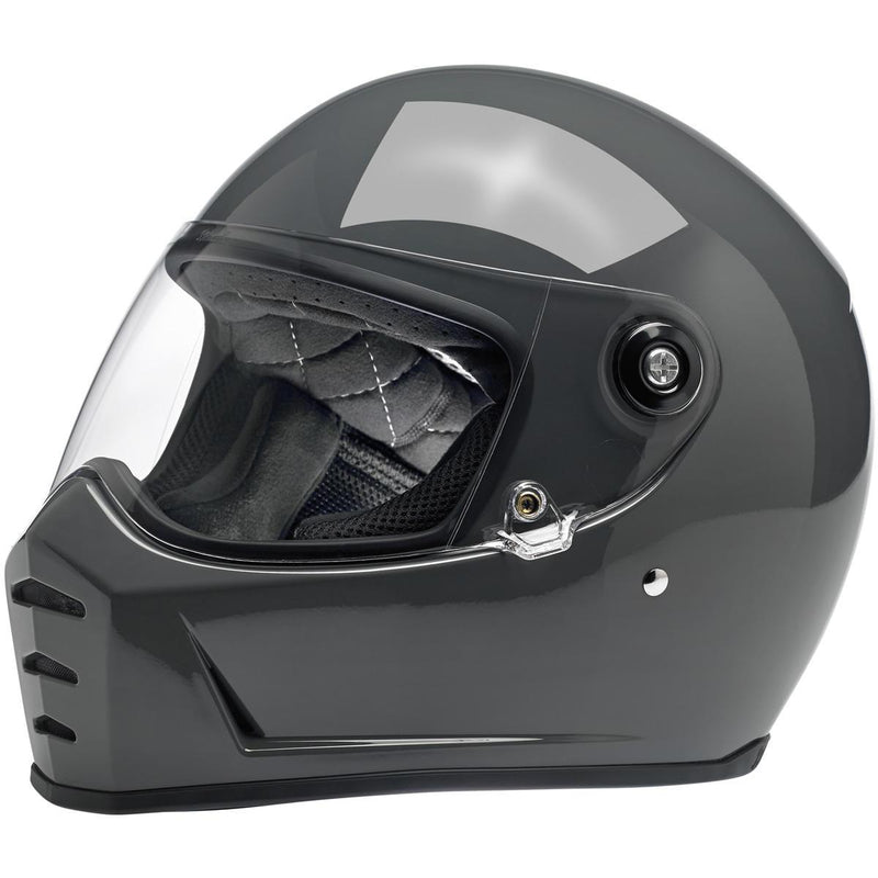 Biltwell Lane Splitter Helmet - Gloss Storm Grey