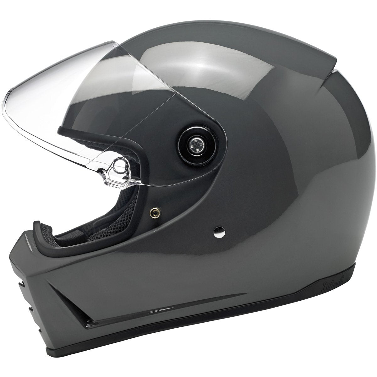 Casco Cerrado Biltwell Lane Splitter Helmet - Gloss Storm Grey