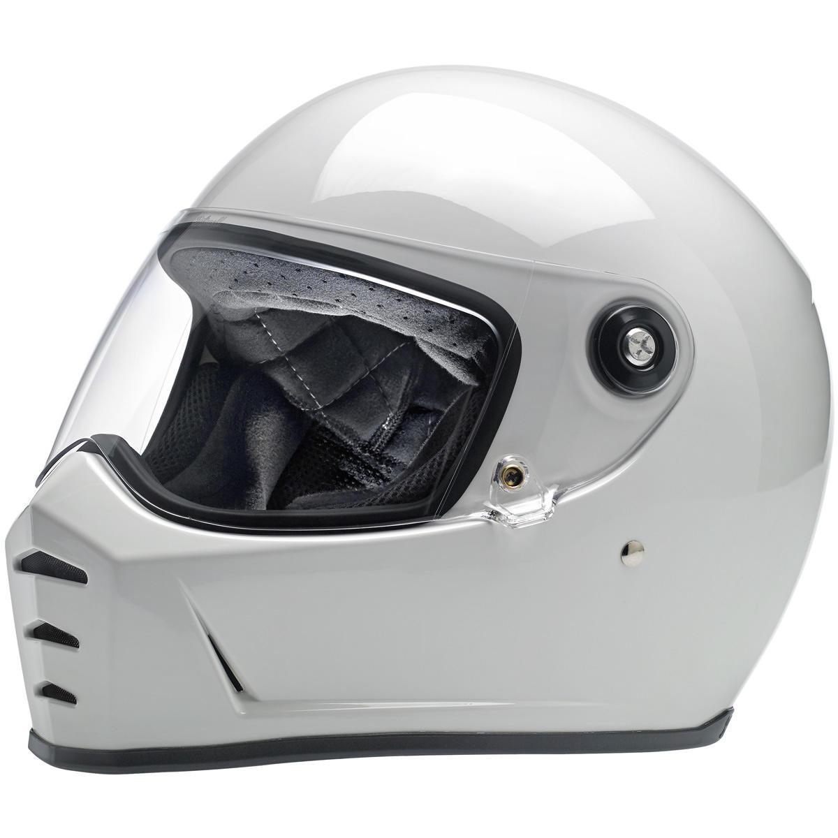 Casco Cerrado Biltwell Lane Splitter Helmet - Gloss White