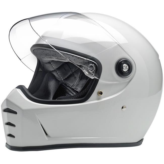 Casco Cerrado Biltwell Lane Splitter Helmet - Gloss White