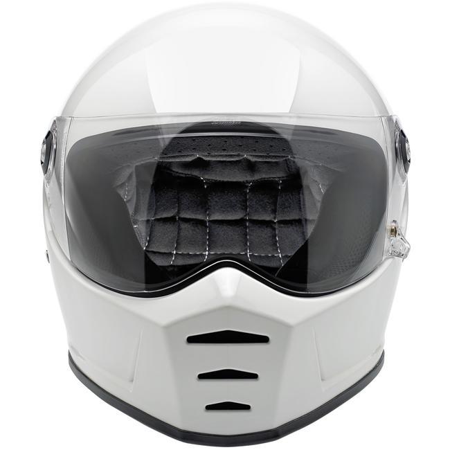 Casco Cerrado Biltwell Lane Splitter Helmet - Gloss White