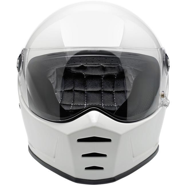Biltwell Lane Splitter Helmet - Gloss White
