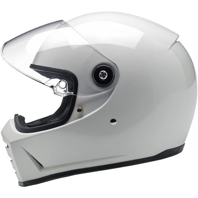 Casco Cerrado Biltwell Lane Splitter Helmet - Gloss White