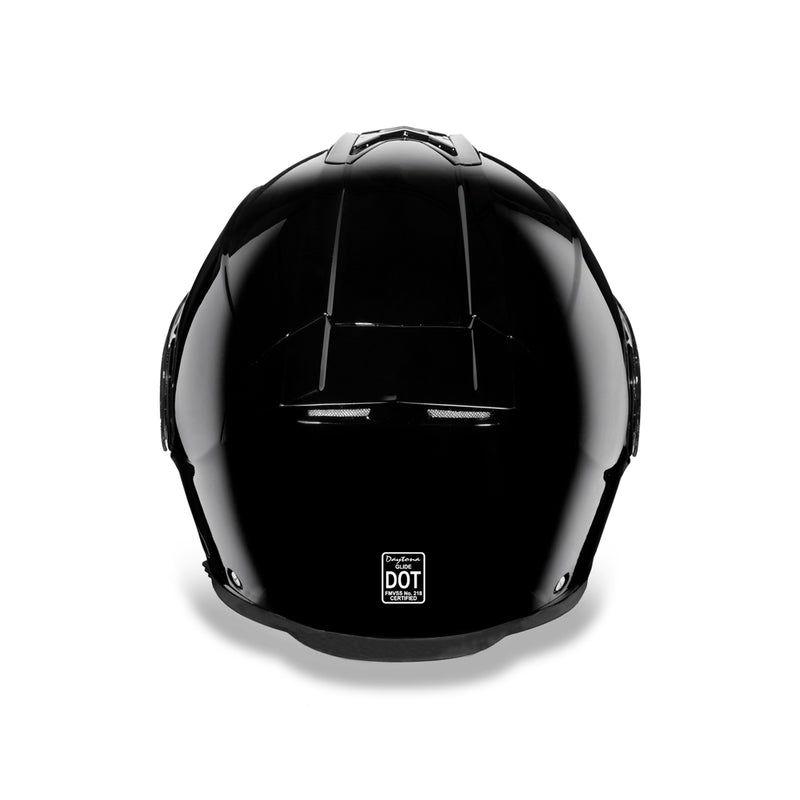 Daytona Helmets D.O.T Daytona Glide - Hi-Gloss Black - CHG.MX For Riders