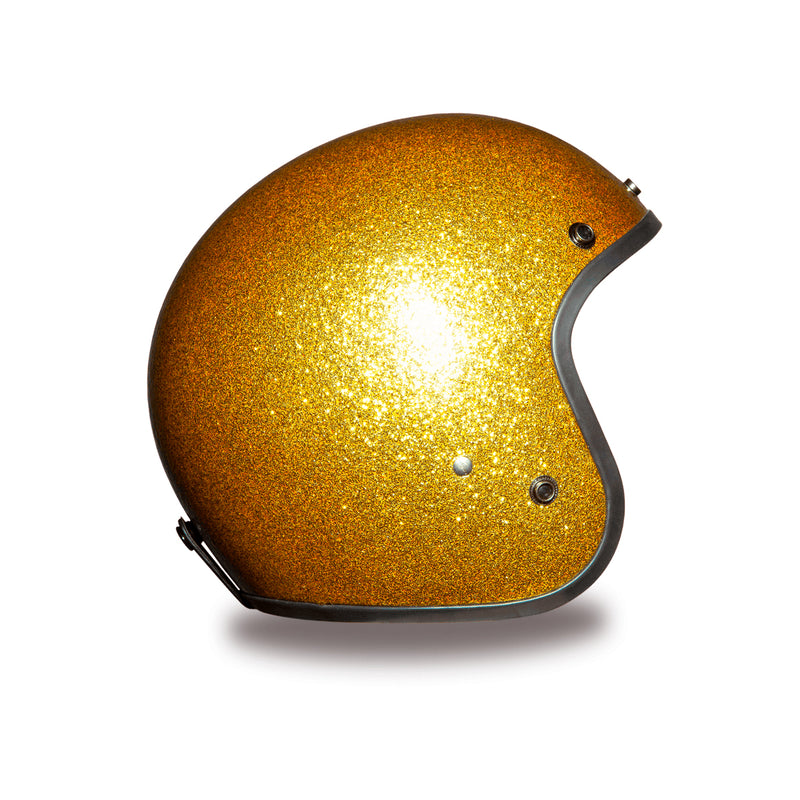 Daytona Helmets D.O.T Daytona Cruiser - Gold Metal Flake - CHG.MX For Riders